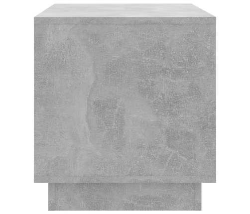 Mueble para TV madera contrachapada gris hormigón 70x41x44 cm