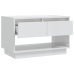 Mueble para TV madera contrachapada blanco brillo 70x41x44 cm