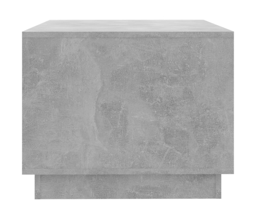 Mesa de centro madera contrachapada gris hormigón 102,5x55x44cm