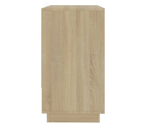 Aparador de madera contrachapada roble Sonoma 70x41x75 cm