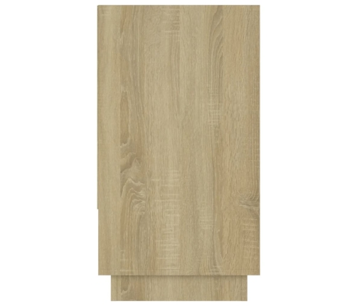 Aparador de madera contrachapada roble Sonoma 70x41x75 cm