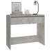 Mesa consola madera contrachapada gris hormigón 89x41x76,5 cm