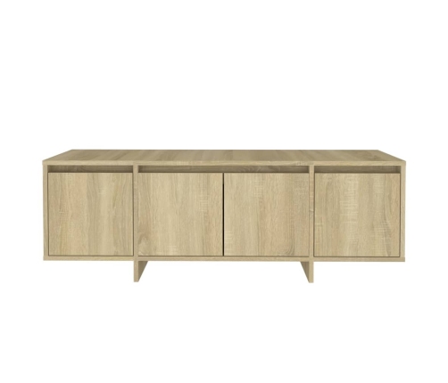 Mueble para TV madera contrachapada roble Sonoma 120x30x40,5 cm