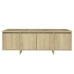 Mueble para TV madera contrachapada roble Sonoma 120x30x40,5 cm