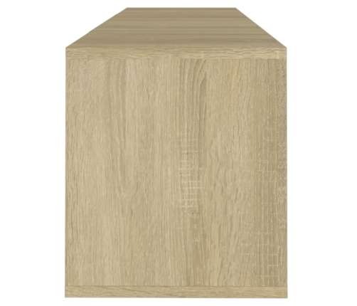 Mueble para TV madera contrachapada roble Sonoma 120x30x40,5 cm