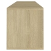 Mueble para TV madera contrachapada roble Sonoma 120x30x40,5 cm