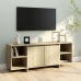 Mueble para TV madera contrachapada roble Sonoma 130x35x50 cm