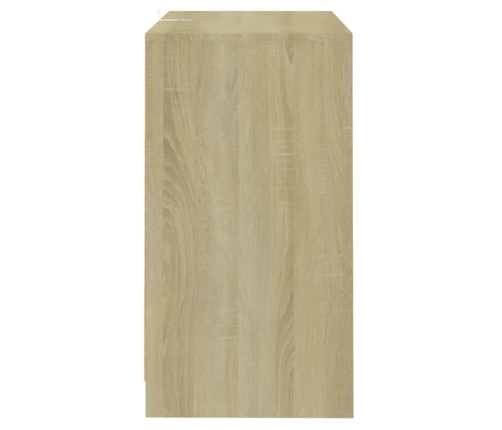 Aparador de madera contrachapada roble Sonoma 70x41x75 cm