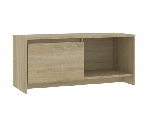 Mueble para TV madera contrachapada roble Sonoma 90x35x40 cm