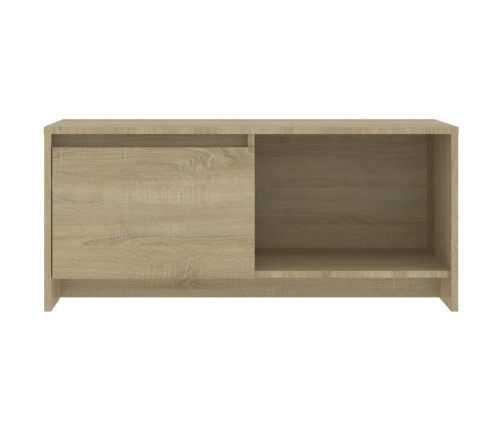 Mueble para TV madera contrachapada roble Sonoma 90x35x40 cm