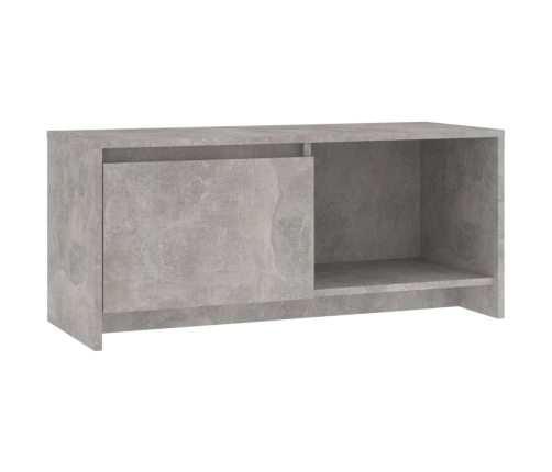 Mueble para TV madera contrachapada gris hormigón 90x35x40 cm