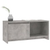 Mueble para TV madera contrachapada gris hormigón 90x35x40 cm