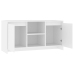 Mueble para TV madera contrachapada blanco 102x37,5x52,5 cm