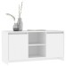 Mueble para TV madera contrachapada blanco 102x37,5x52,5 cm