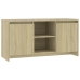 vidaXL Mueble de TV madera contrachapada roble Sonoma 102x37,5x52,5 cm