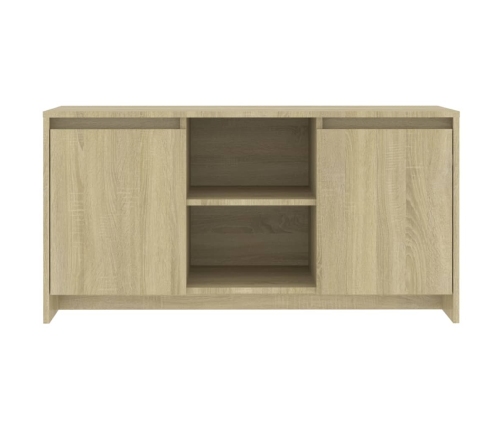 Mueble de TV madera contrachapada roble Sonoma 102x37,5x52,5 cm