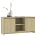 vidaXL Mueble de TV madera contrachapada roble Sonoma 102x37,5x52,5 cm