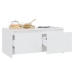 vidaXL Mesa de centro madera contrachapada blanco 90x50x41,5 cm