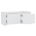 vidaXL Mesa de centro madera contrachapada blanco 90x50x41,5 cm