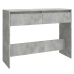 Mesa consola madera de ingeniería gris hormigón 100x35x76,5 cm