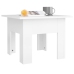 vidaXL Mesa de centro madera contrachapada blanco 55x55x42 cm