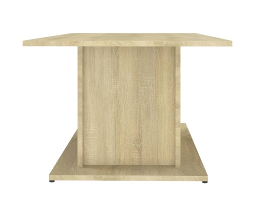 Mesa de centro madera de ingeniería roble Sonoma 102x55,5x40 cm