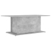 Mesa de centro madera ingeniería gris hormigón 102x55,5x40 cm