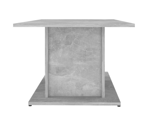 Mesa de centro madera ingeniería gris hormigón 102x55,5x40 cm