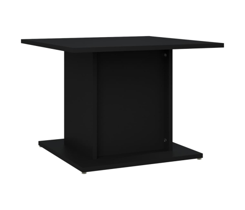 Mesa de centro madera de ingeniería negro 55,5x55,5x40 cm