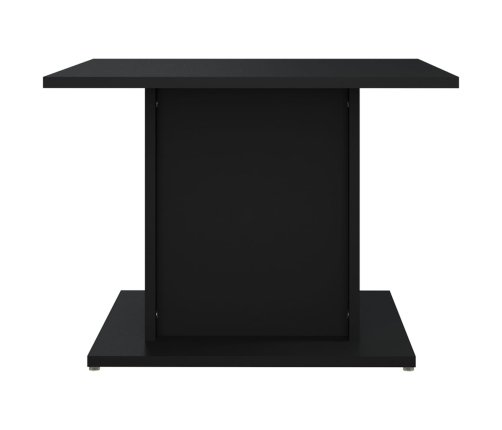 Mesa de centro madera de ingeniería negro 55,5x55,5x40 cm