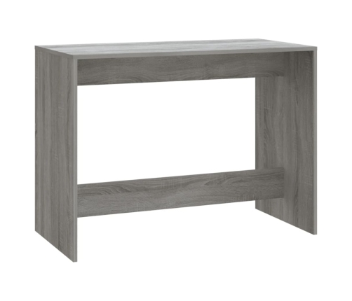 Set de comedor 3 pzas madera de ingeniería gris Sonoma