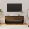 Mueble de TV madera de ingeniería roble ahumado 102x41x44 cm