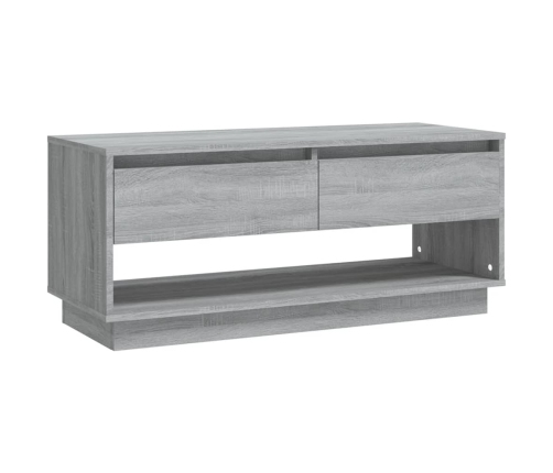 Mueble de TV madera de ingeniería gris Sonoma 102x41x44 cm