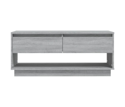 Mueble de TV madera de ingeniería gris Sonoma 102x41x44 cm