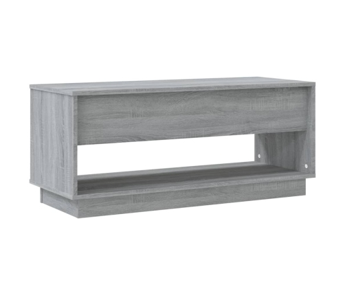 Mueble de TV madera de ingeniería gris Sonoma 102x41x44 cm