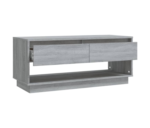 Mueble de TV madera de ingeniería gris Sonoma 102x41x44 cm