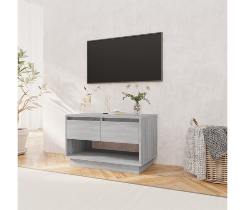 Mueble de TV madera de ingeniería gris Sonoma 70x41x44 cm