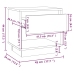 Mesitas noche 2 uds madera ingeniería roble ahumado 45x34x44 cm