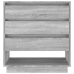 Aparador de madera contrachapada gris Sonoma 70x41x75 cm