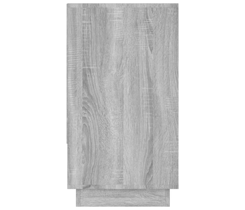 Aparador de madera contrachapada gris Sonoma 70x41x75 cm