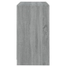 Aparador de madera contrachapada gris Sonoma 70x41x75 cm