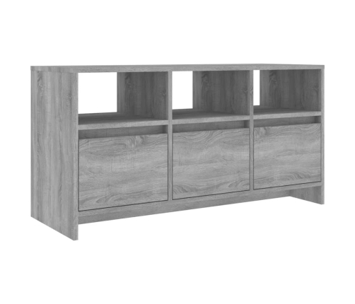 vidaXL Mueble de TV madera de ingeniería gris Sonoma 102x37,5x52,5 cm