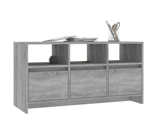 vidaXL Mueble de TV madera de ingeniería gris Sonoma 102x37,5x52,5 cm