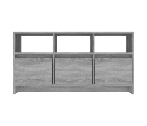 vidaXL Mueble de TV madera de ingeniería gris Sonoma 102x37,5x52,5 cm