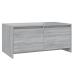 vidaXL Mesa de centro madera de ingeniería gris Sonoma 90x50x41,5 cm