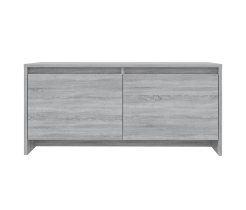 vidaXL Mesa de centro madera de ingeniería gris Sonoma 90x50x41,5 cm