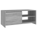 vidaXL Mesa de centro madera de ingeniería gris Sonoma 102x50x45 cm