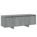 Mueble de TV madera contrachapada gris Sonoma 120x30x40,5 cm