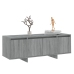 Mueble de TV madera contrachapada gris Sonoma 120x30x40,5 cm