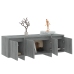 Mueble de TV madera contrachapada gris Sonoma 120x30x40,5 cm